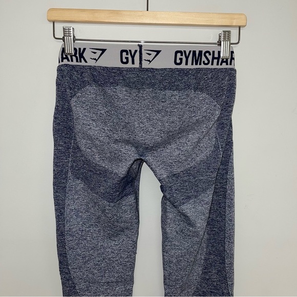 Gymshark Leggings Women's Size‎ Medium Blue Grey Flex Booty Contour Stretch - Picture 7 of 8